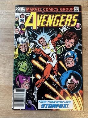 AVENGERS #232 | STARFOX-MARVEL | comic book VF/NM (Softcover/Paperback)